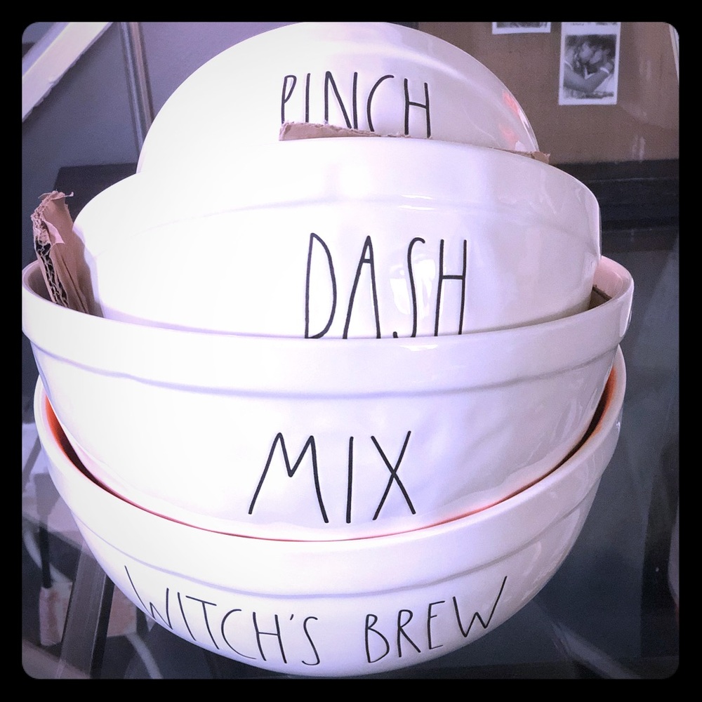 Rae Dunn LL “WITCH’S BREW” DISH SET